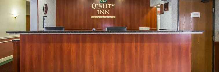 Lobby Quality Inn Peru near Starved Rock State Park