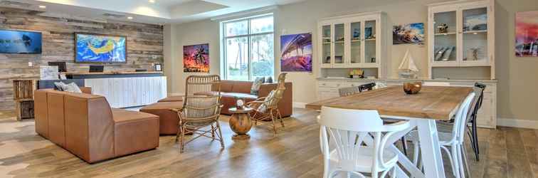 Lobby Guy Harvey Resort on St Augustine Beach