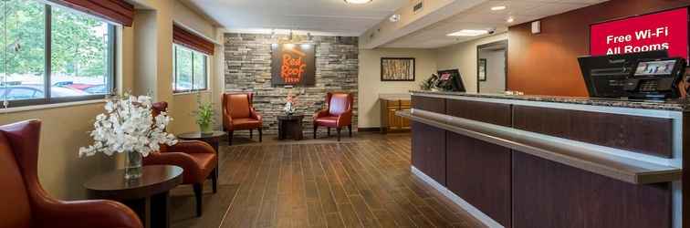 Lobby Red Roof Inn Milford - New Haven