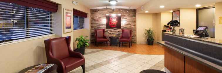 Lobby Red Roof Inn Detroit Metro Airport - Taylor