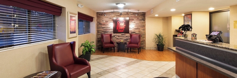 Lobby Red Roof Inn Detroit Metro Airport - Taylor