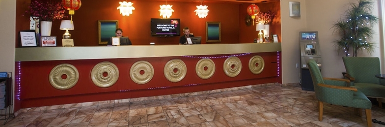 Lobi Rodeway Inn & Suites Las Vegas Strip