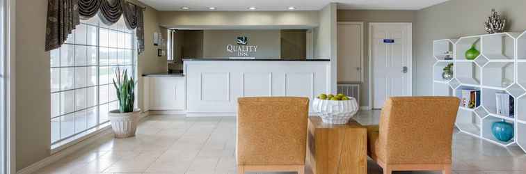 Lobby Quality Inn Clute Freeport