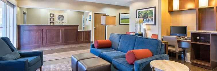 Lobby Comfort Inn Barboursville near Huntington Mall area