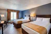 Bedroom SureStay Plus Hotel by Best Western Durham Medical Center