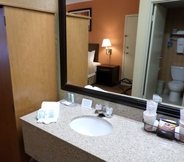 In-room Bathroom 7 Bangor Suites Airport Hotel