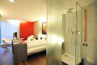 ห้องนอน Hotel Aare Thun