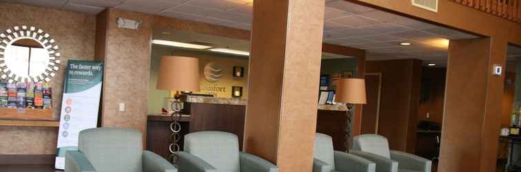 Lobby Comfort Inn Pine Grove