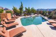 Swimming Pool Sky Rock Sedona