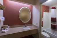 In-room Bathroom Red Roof Inn St Clairsville - Wheeling West