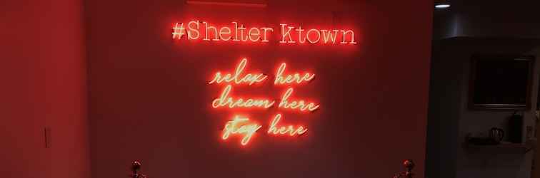 ล็อบบี้ Shelter Hotel Los Angeles