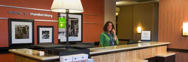 Lobby Hampton Inn Chambersburg