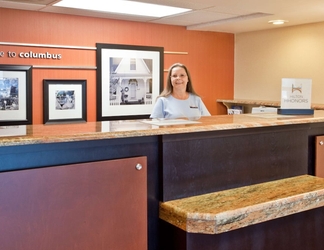 Lobby 2 Hampton Inn Columbus-East