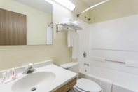 In-room Bathroom Super 8 by Wyndham Danville VA