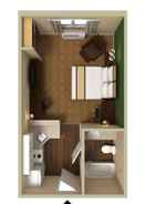 BEDROOM Extended Stay America Suites Fremont Newark