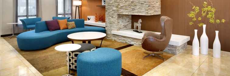 Lobi Fairfield Inn & Suites by Marriott Salt Lake City Airport