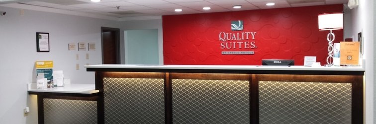 Lobby Quality Suites Pineville - Charlotte