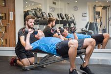 ห้องออกกำลังกาย The Headland Hotel and Spa