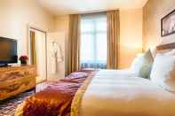 Bedroom ALDEN Suite Hotel Splügenschloss Zurich