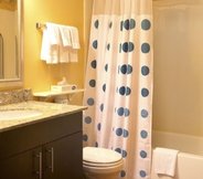 In-room Bathroom 2 Suburban Extended Stay Hotel Greenville Haywood Mall