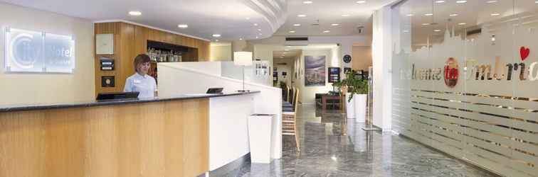 Lobby City Hotel & Suites Foligno