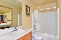 In-room Bathroom Americas Best Value Inn Lakewood Tacoma S