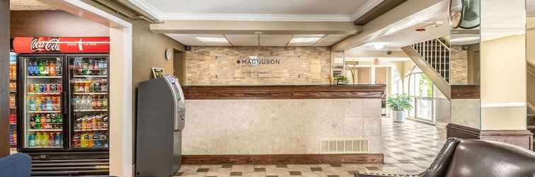 Sảnh chờ Magnuson Hotel Detroit Airport