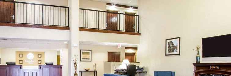 Lobby Comfort Inn Poplar Bluff North