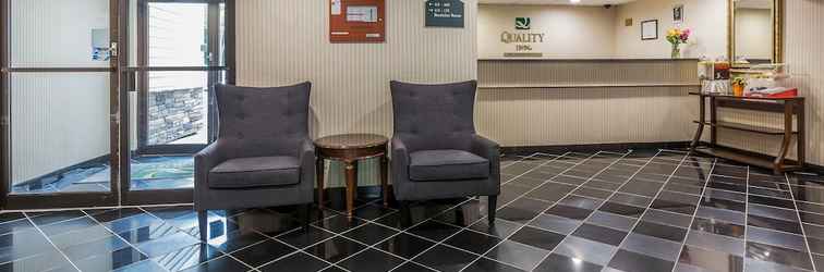 Sảnh chờ Quality Inn Hyde Park Poughkeepsie North