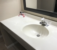 In-room Bathroom 2 Super 8 by Wyndham Taylorville IL