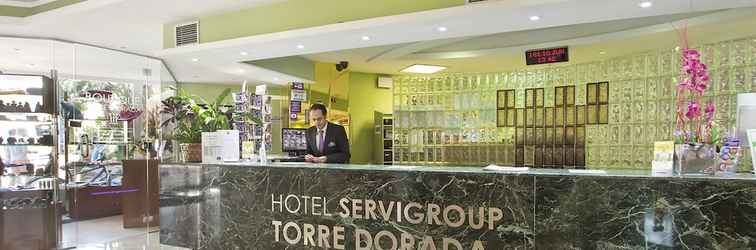 Sảnh chờ Hotel Servigroup Torre Dorada