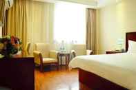 ห้องนอน GreenTree Inn Chuzhou Dingyuan County People's Square General Hospital Business Hotel
