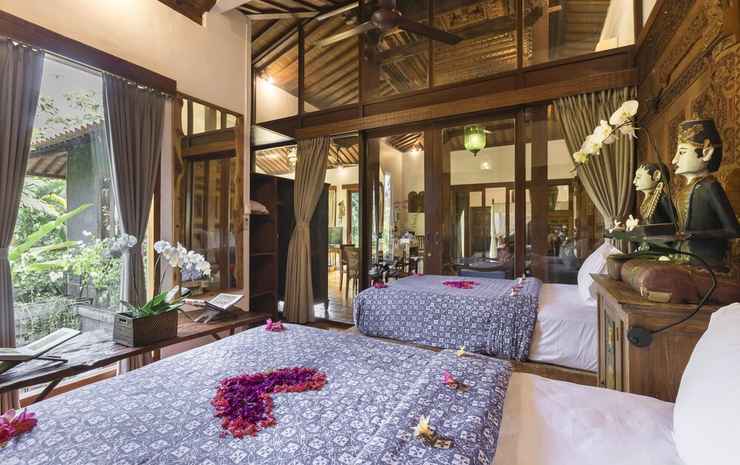 Villa Kampung Kecil Bali - Vila Eksekutif, 2 kamar tidur, dapur kecil, pemandangan kolam renang
