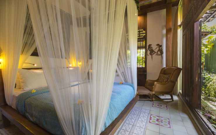 Villa Kampung Kecil Bali - Vila Keluarga, 2 kamar tidur, pemandangan kebun, area taman
