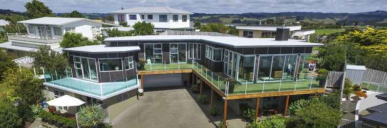 Bên ngoài Tahi Lodge - Matakana Coast