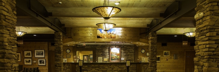 Lobby Zion Lodge - Inside The Park