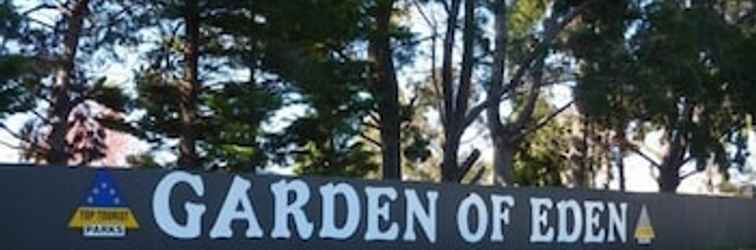 Exterior Garden of Eden Caravan Park