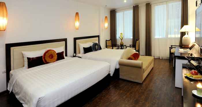Phòng ngủ Hanoi Charm Hotel& Spa
