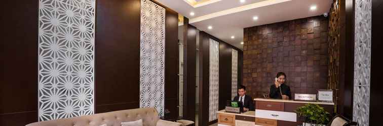 Sảnh chờ Hanoi Charm Hotel& Spa