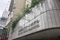 ภายนอกอาคาร Hiroshima Ekimae Green Hotel