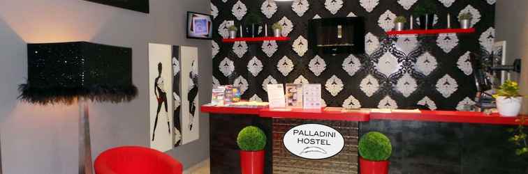 ล็อบบี้ Palladini Hostel Rome