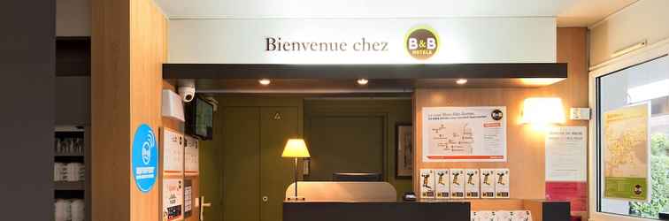 Sảnh chờ B&B Hotel Grenoble Université