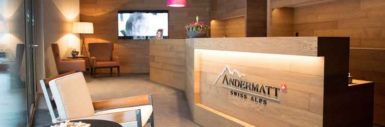 ล็อบบี้ Andermatt Alpine Apartments