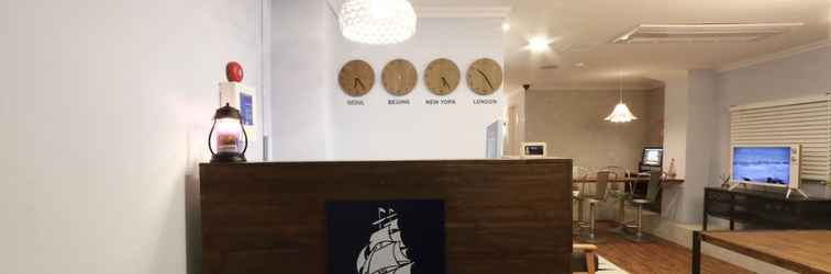 Lobby Blueboat Hostel Myeongdong