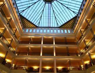 Lobby 2 Gran Hotel Aqualange - Balneario de Alange