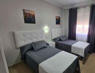 Phòng ngủ 2 Hostal Málaga