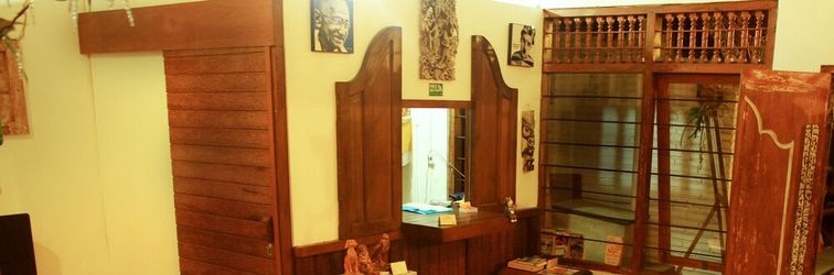 ロビー Friendly House Bali - Hostel