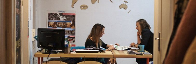 Lobi Grand Central Hostel Krakow