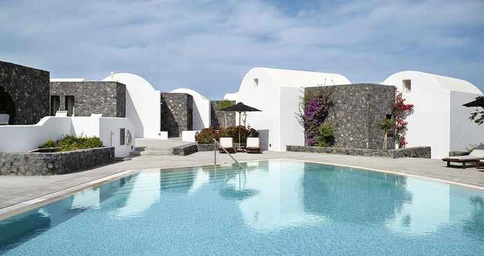 Kolam Renang Santo Pure Oia Suites & Villas