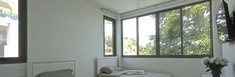 Bedroom RED SKY beach view villa